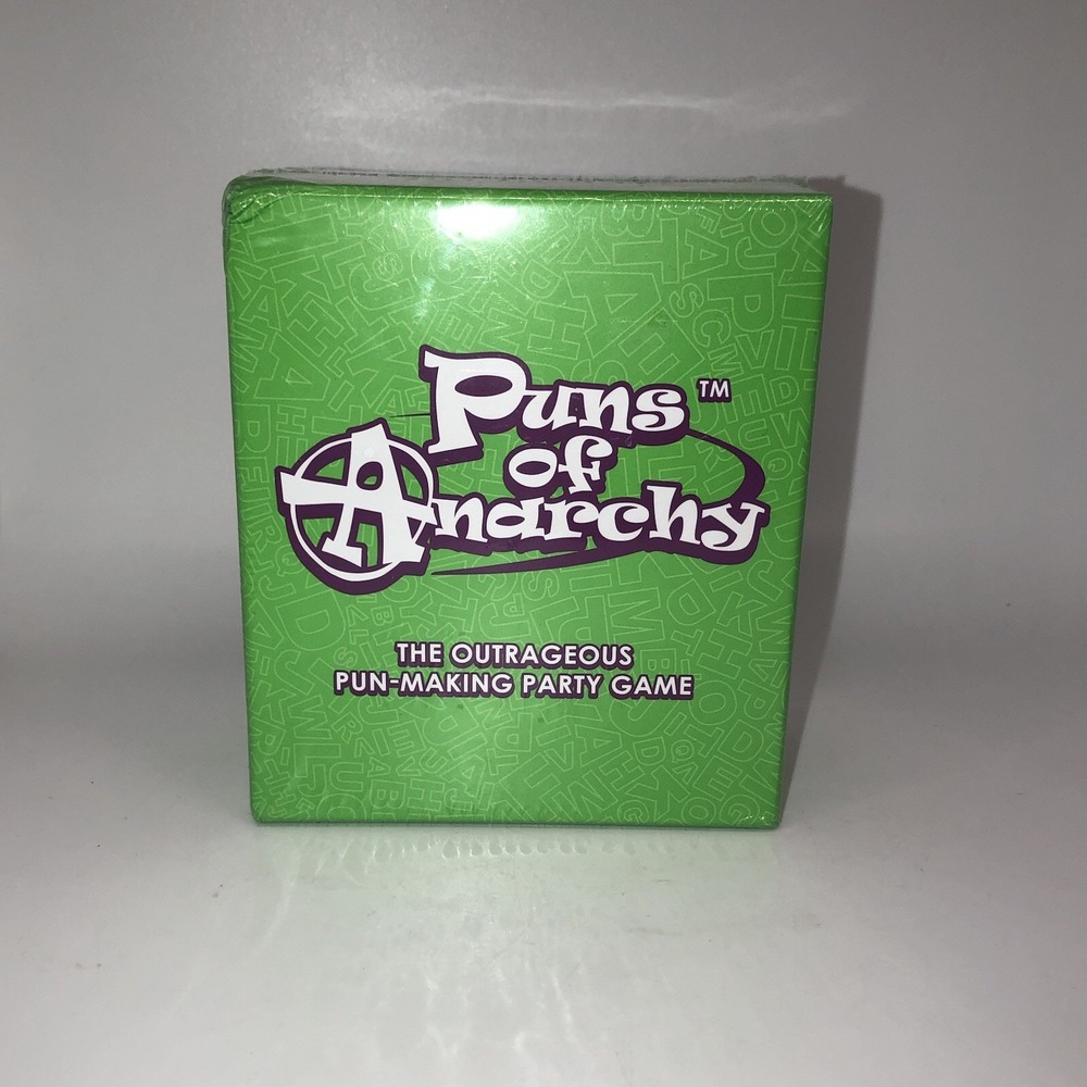 Puns of Anarchy The Outrageous Pun Making Party Game New Sealed Ages 15+ - Picture 1 of 4